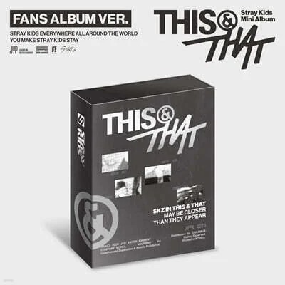 스트레이 키즈 (Stray Kids) – THIS & THAT [FANS ALBUM VER.]